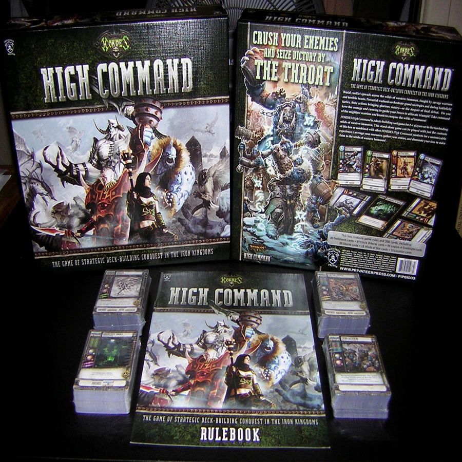 Hordes: High Command, Board Game